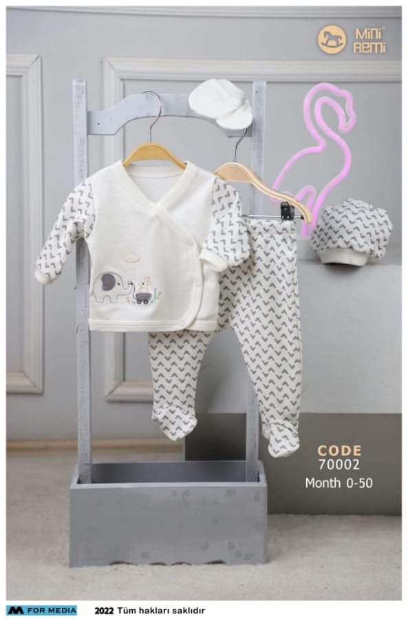 Picture of KTS KIDS 70002 ECRU Baby Suit