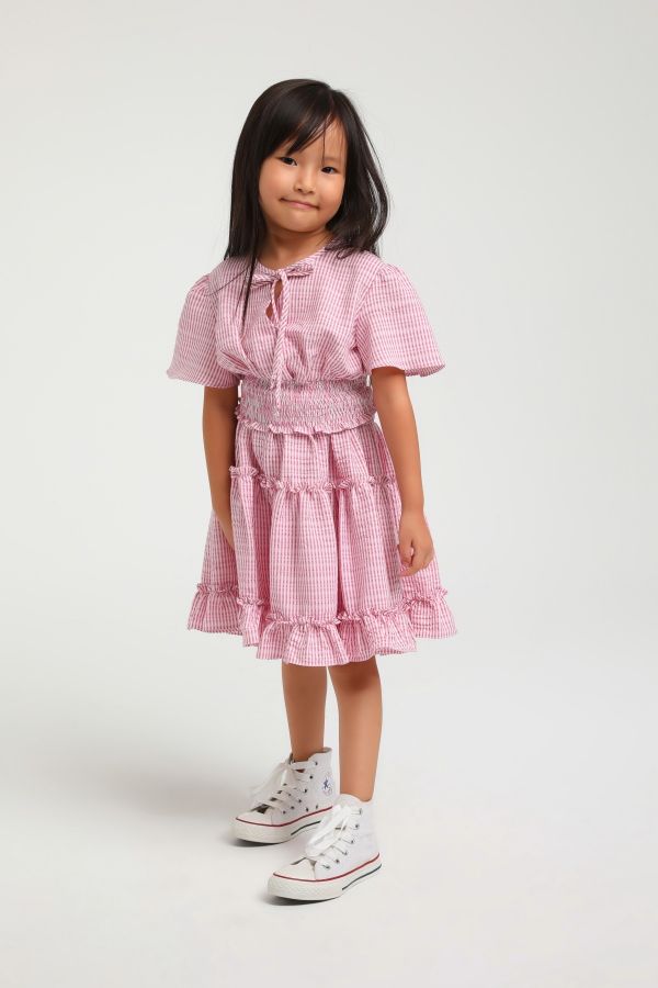 Picture of Lome Kids GL6048 PINK Girl Blouse