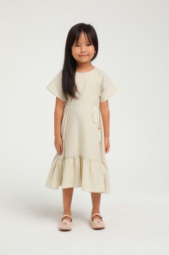 Picture of Lome Kids L06 STONE COLOR Girl Dress