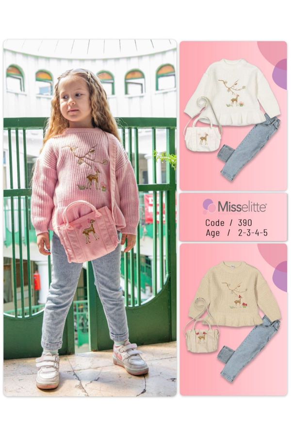 Picture of Misselitte 390 PINK Girl Suit