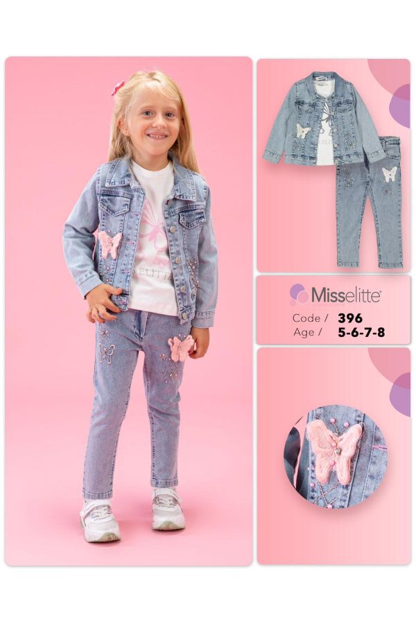 Picture of Misselitte 396 PINK Girl Suit