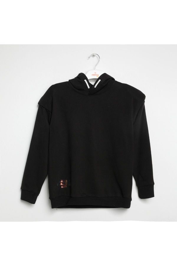 Nanica 422300 SIYAH Kız Çocuk Sweatshirt resmi