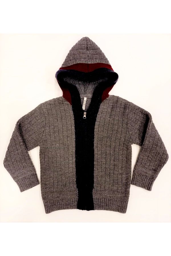 Picture of Nanica 323409 ANTHRACITE Boys Cardigan