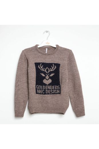 Picture of Nanica 322412 MINK Boys  Sweater