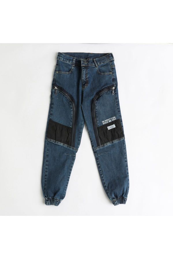 Picture of Nanica 321228 NAVY BLUE BOYS TROUSERS