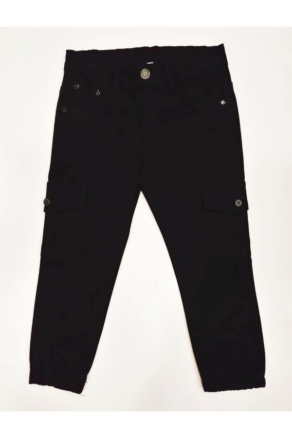 Picture of Nanica 323204 BLACK BOYS TROUSERS