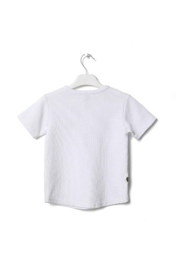 Picture of Nanica 123311 WHITE Boy T-Shirt