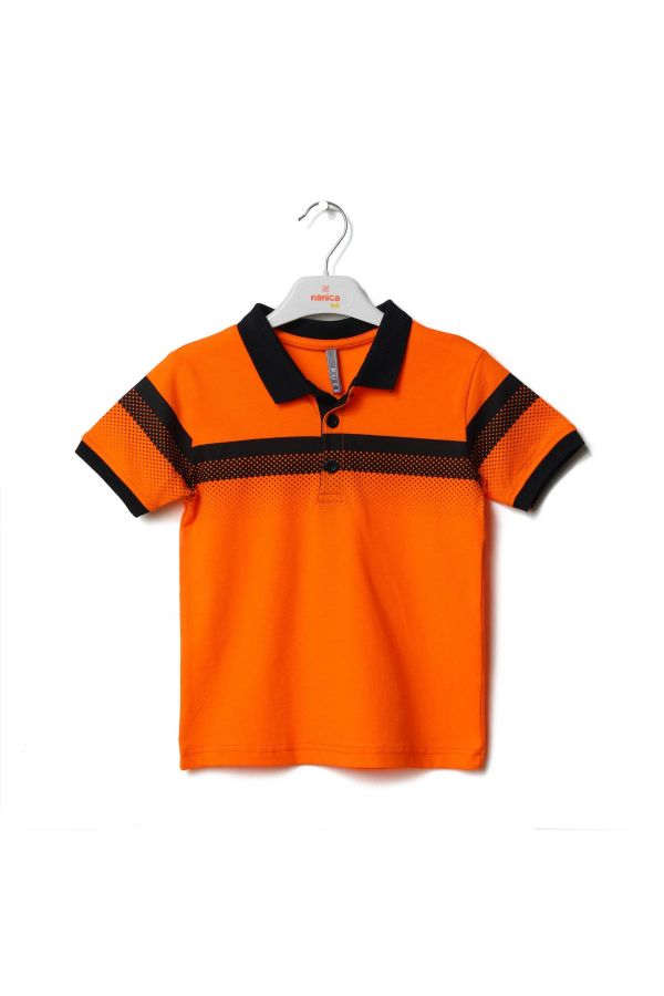 Изображение Nanica 123306 апельсин Детская футболка для мальчиков
