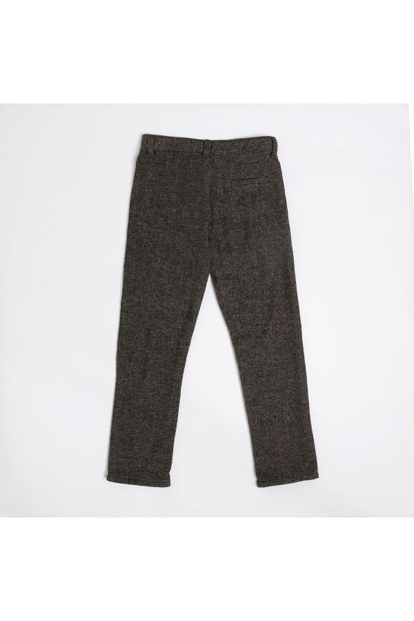 Picture of Nanica 322203 BROWN BOYS TROUSERS