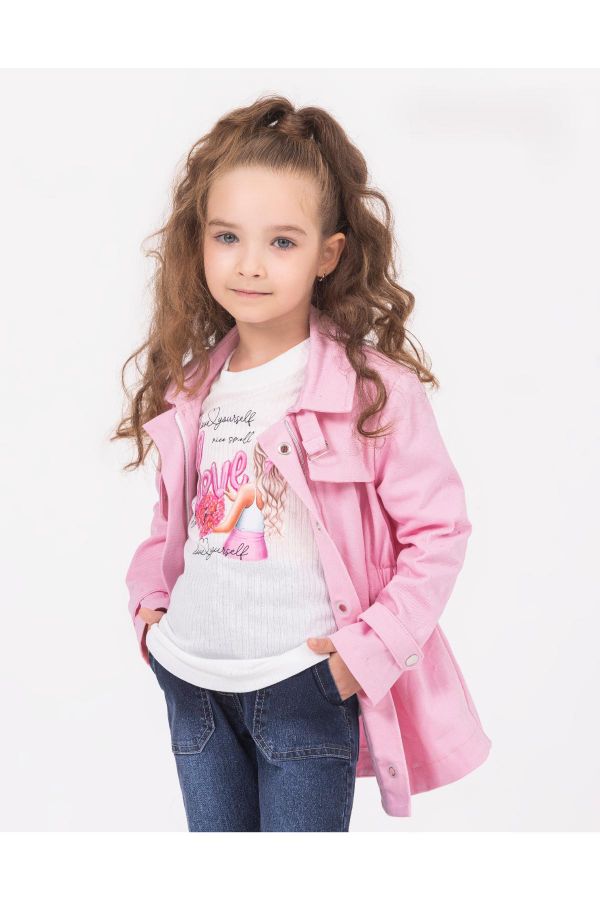 Picture of Miss Lore 5603 PINK Girl Suit