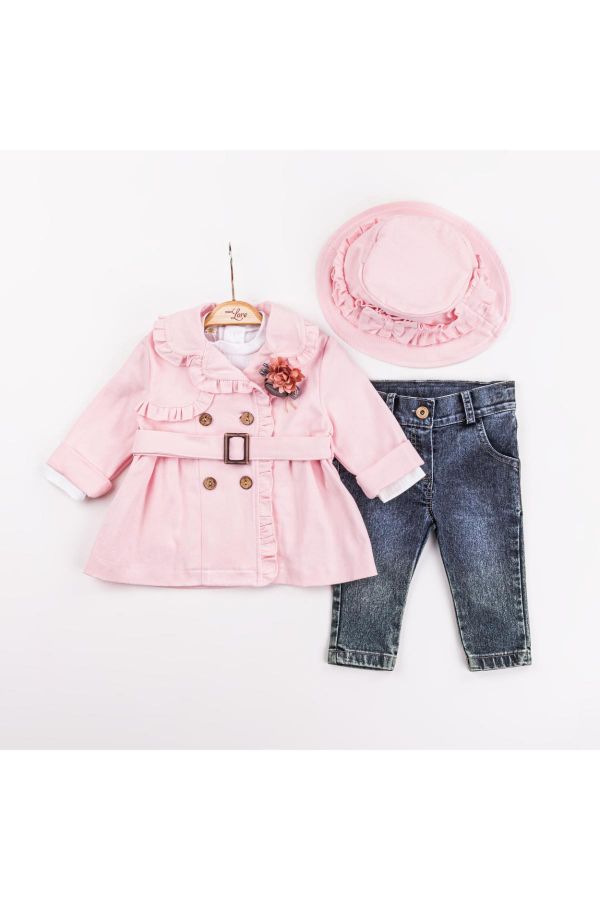Picture of Miss Lore 5618 PINK Girl Suit