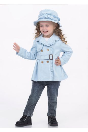 Picture of Miss Lore 5618 BLUE Girl Suit