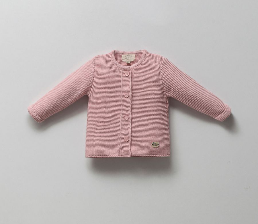 TAFYY BABY 14102 PEMBE Bebek Hırka resmi