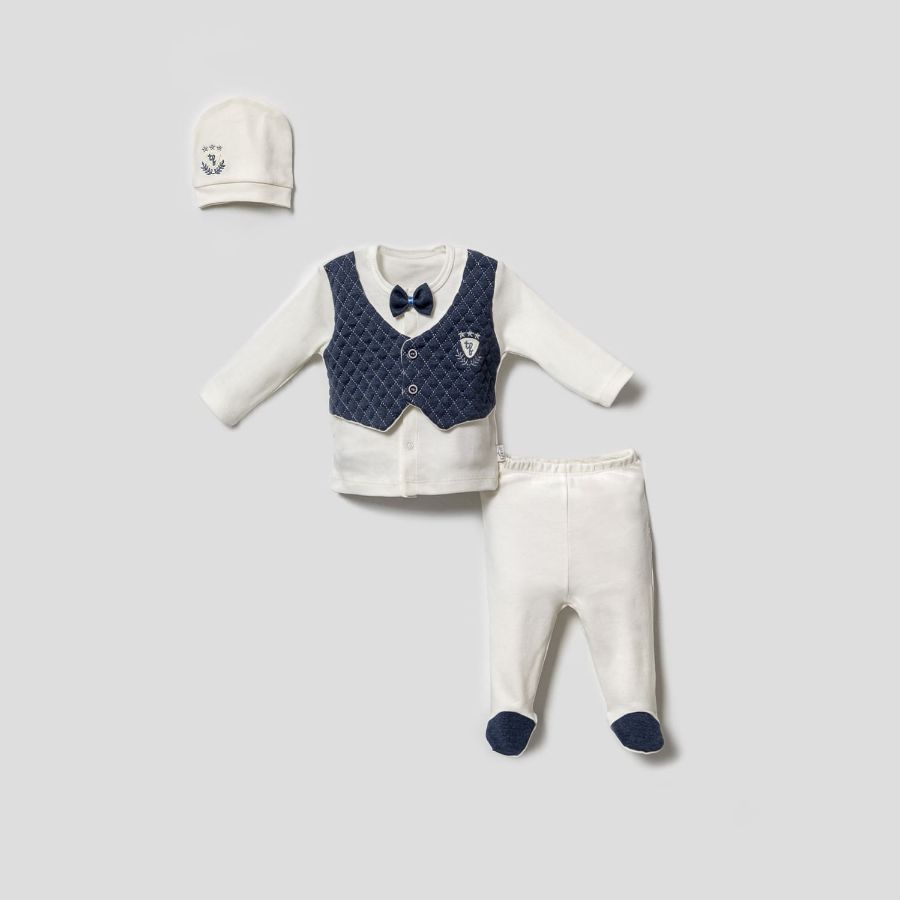 Picture of TAFYY BABY 60031 NAVY BLUE Baby Suit