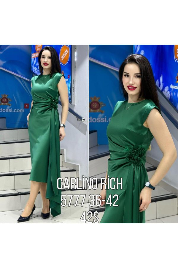 Carlino 5777 YESIL Kadın Elbise resmi