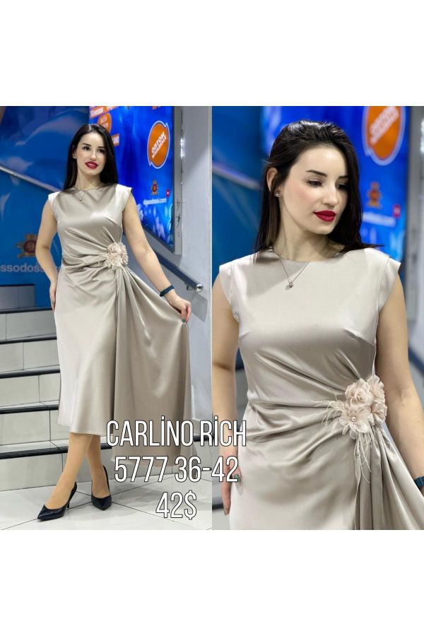 Carlino 5777 GRI Kadın Elbise resmi