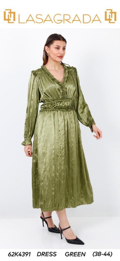 Picture of Lasagrada 62K4391 GREEN Women Dress