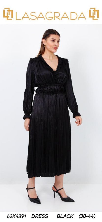 Picture of Lasagrada 62K4391 BLACK Women Dress