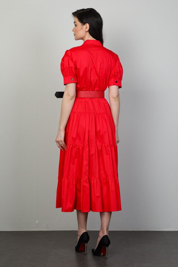 Picture of Lasagrada K4352 RED Women Dress