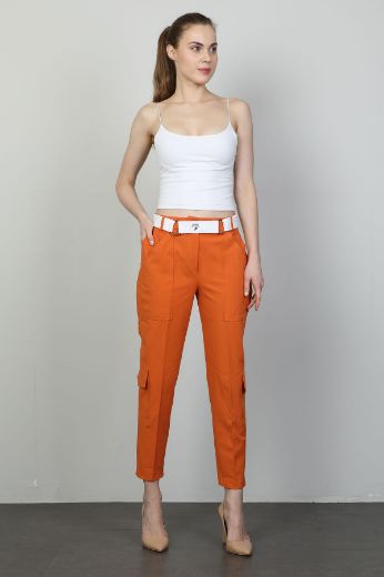 Picture of Vangeliza 23Y9111 ORANGE Women's Trousers