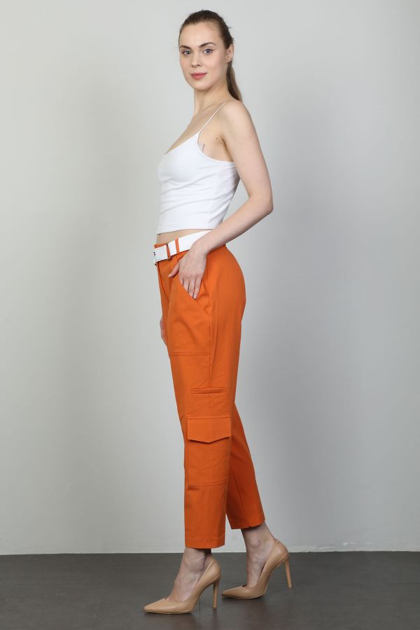 Picture of Vangeliza 23Y9111 ORANGE Women's Trousers