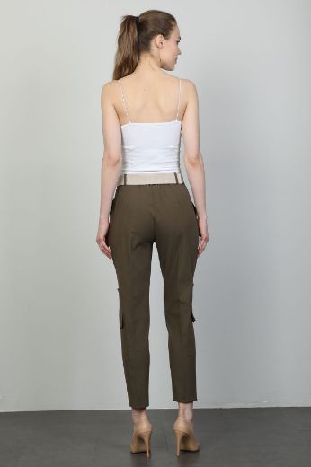 Picture of Vangeliza 23Y9111 KHAKI Women's Trousers