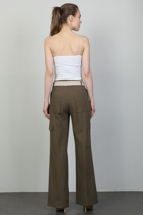 Picture of Vangeliza 9029 KHAKI Women's Trousers