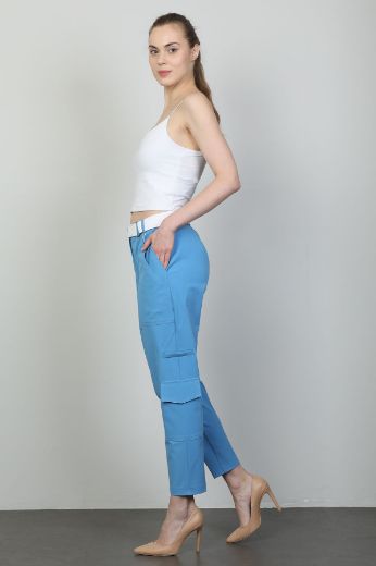 Picture of Vangeliza 23Y9111 BLUE Women's Trousers