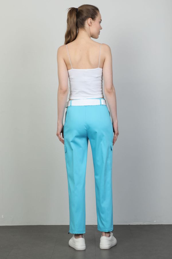 Picture of Vangeliza 23Y9084 BLUE Women's Trousers