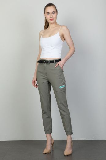 Picture of Vangeliza 23Y9100 KHAKI Women's Trousers