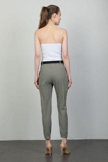 Picture of Vangeliza 23Y9100 KHAKI Women's Trousers