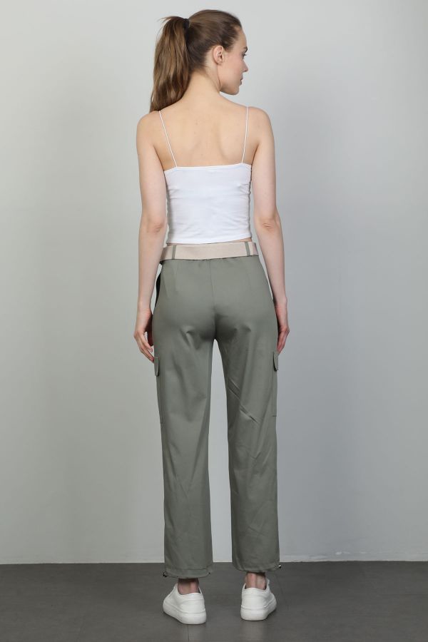 Picture of Vangeliza 23Y9084 KHAKI Women's Trousers