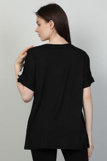 Picture of First Orme 249 BLACK Women Blouse