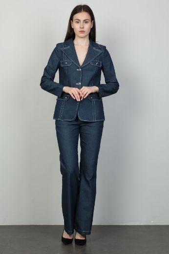 Picture of Sandrom 9602 NAVY BLUE Women Suit