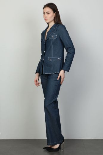 Picture of Sandrom 9602 NAVY BLUE Women Suit