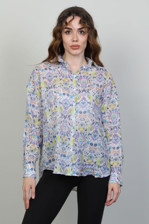 Picture of Mira Mia Y242044 LILAC Women Shirt