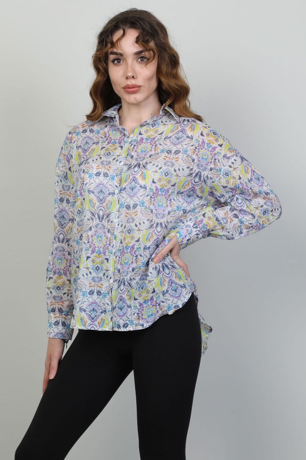 Picture of Mira Mia Y242044 LILAC Women Shirt