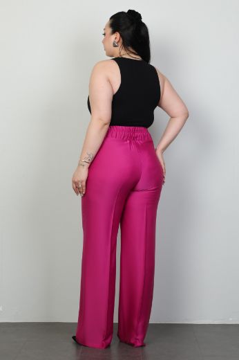 Изображение Fimore 2673-18xl РОЗОВЫЙ Женские брюки большого размера