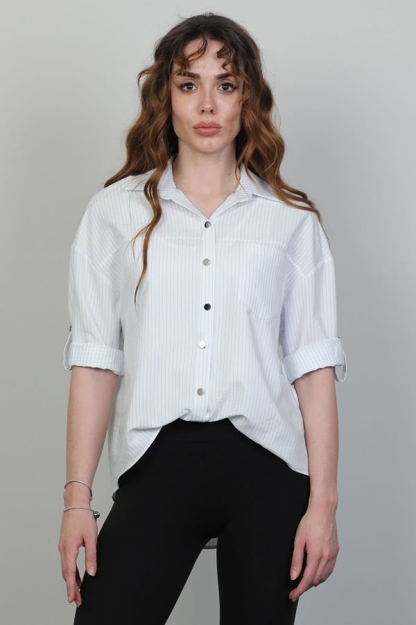 Picture of Aras 11225 WHITE Women Shirt