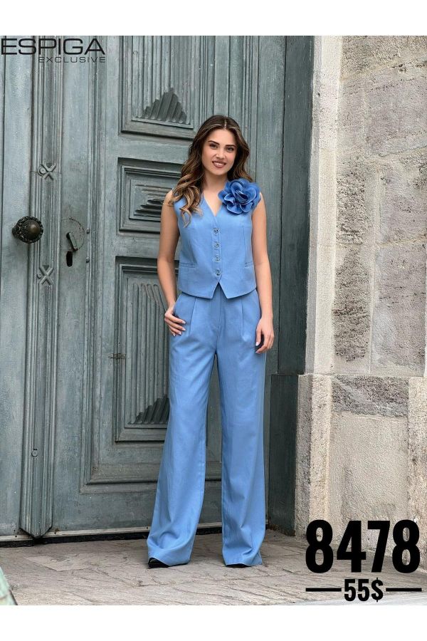 Picture of Espiga 8478 BLUE Women Suit