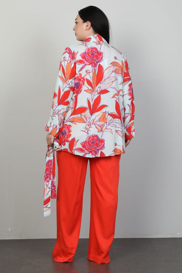 Picture of Roguee 24Y-1540xl ORANGE Plus Size Women Suit