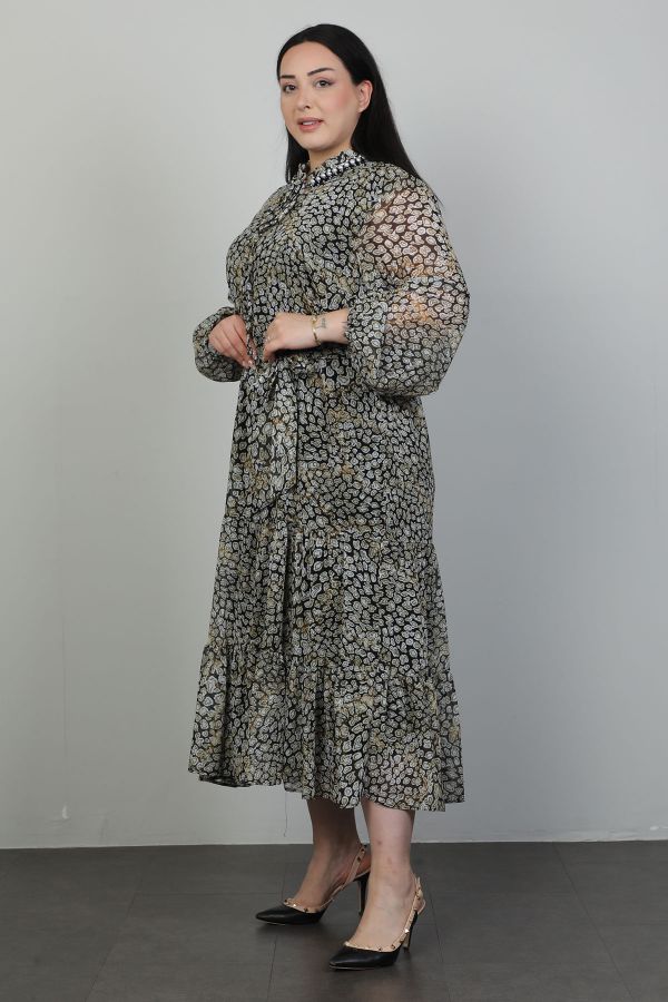 Изображение Roguee 2116xl ХАКИ Женское платье большого размера 