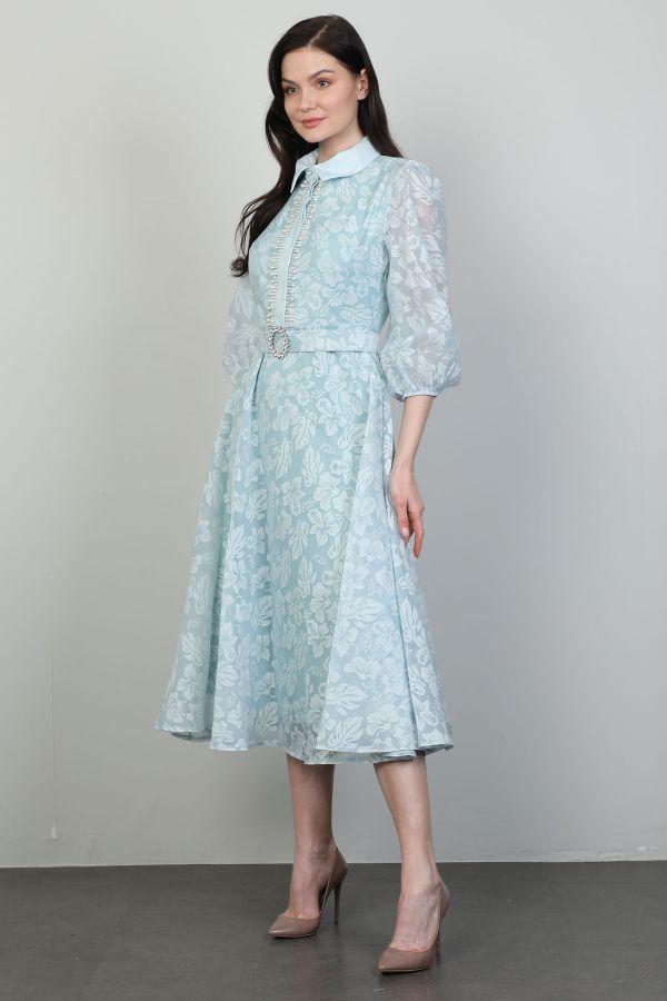 Изображение Dozza Fashion 2477 СВЕТЛО-СИНИЙ Женское Платье