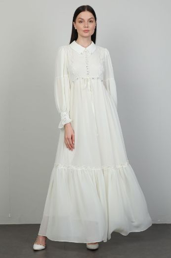 Изображение Dozza Fashion 2501 ЭКРЮ Женское Платье