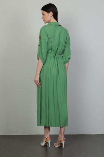 Picture of Lasagrada K4348 GREEN Women Dress
