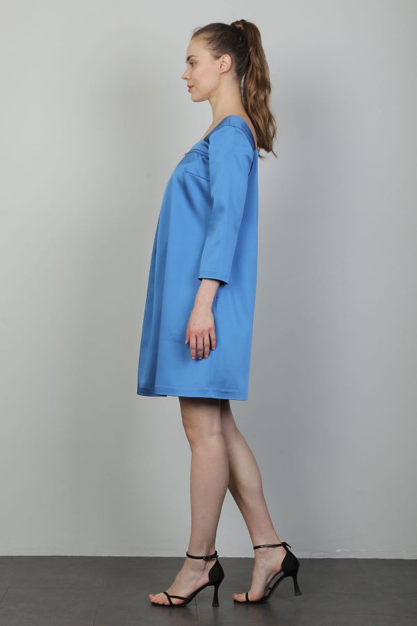 Picture of Red Export Women 4005 BLUE Women Dress