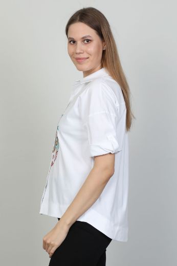 Aras 11475 EKRU Kadın Gömlek resmi