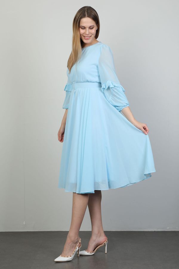 Изображение Dozza Fashion 2502 СВЕТЛО-СИНИЙ Женское Платье