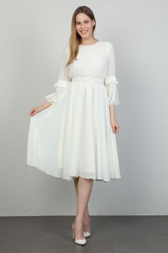 Изображение Dozza Fashion 2502 ЭКРЮ Женское Платье