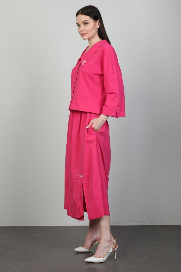 Dozza Fashion 5105 FUSYA Kadın Etek Takım resmi